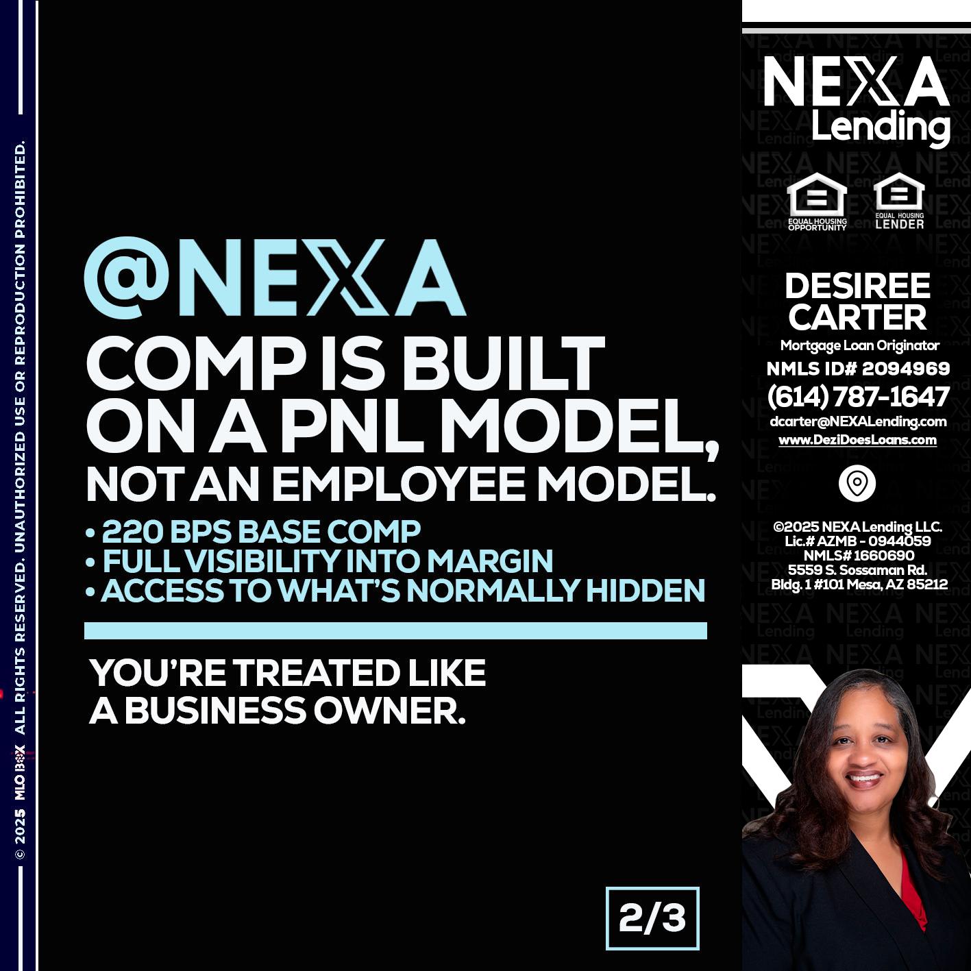 2 OF 3 - Desiree Carter -Mortgage Loan Originator