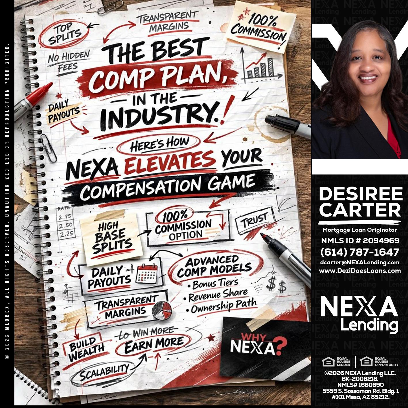 THE BEST COMP - Desiree Carter -Mortgage Loan Originator