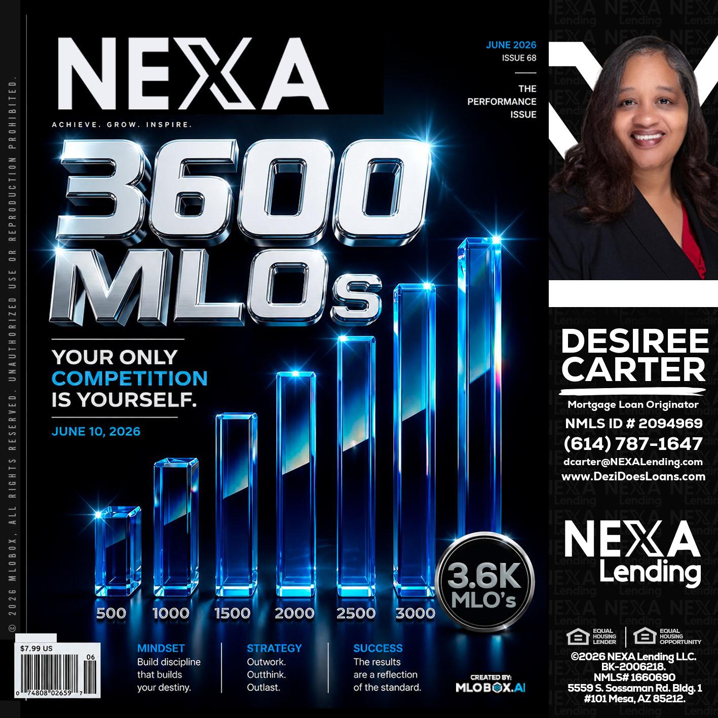 3600 MLOs - Desiree Carter -Mortgage Loan Originator