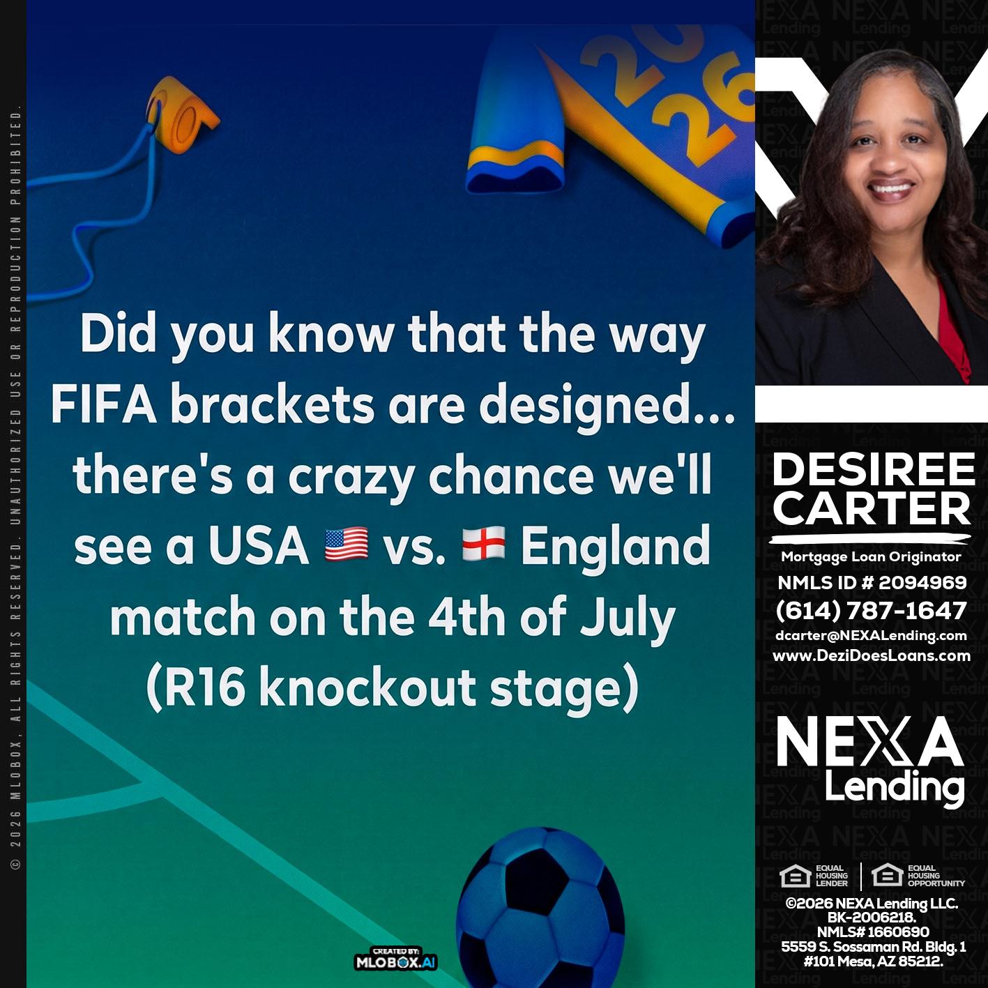 did you know? - Desiree Carter -Mortgage Loan Originator