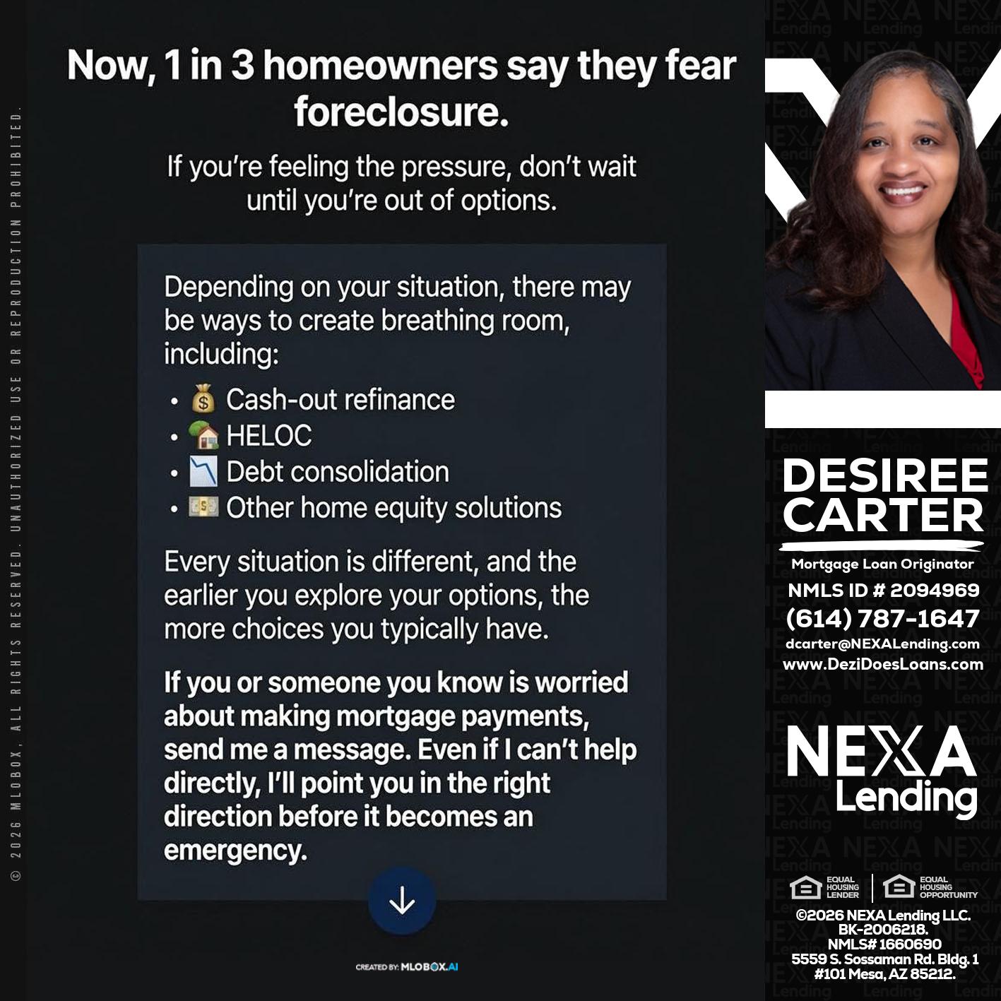 NOW - Desiree Carter -Mortgage Loan Originator