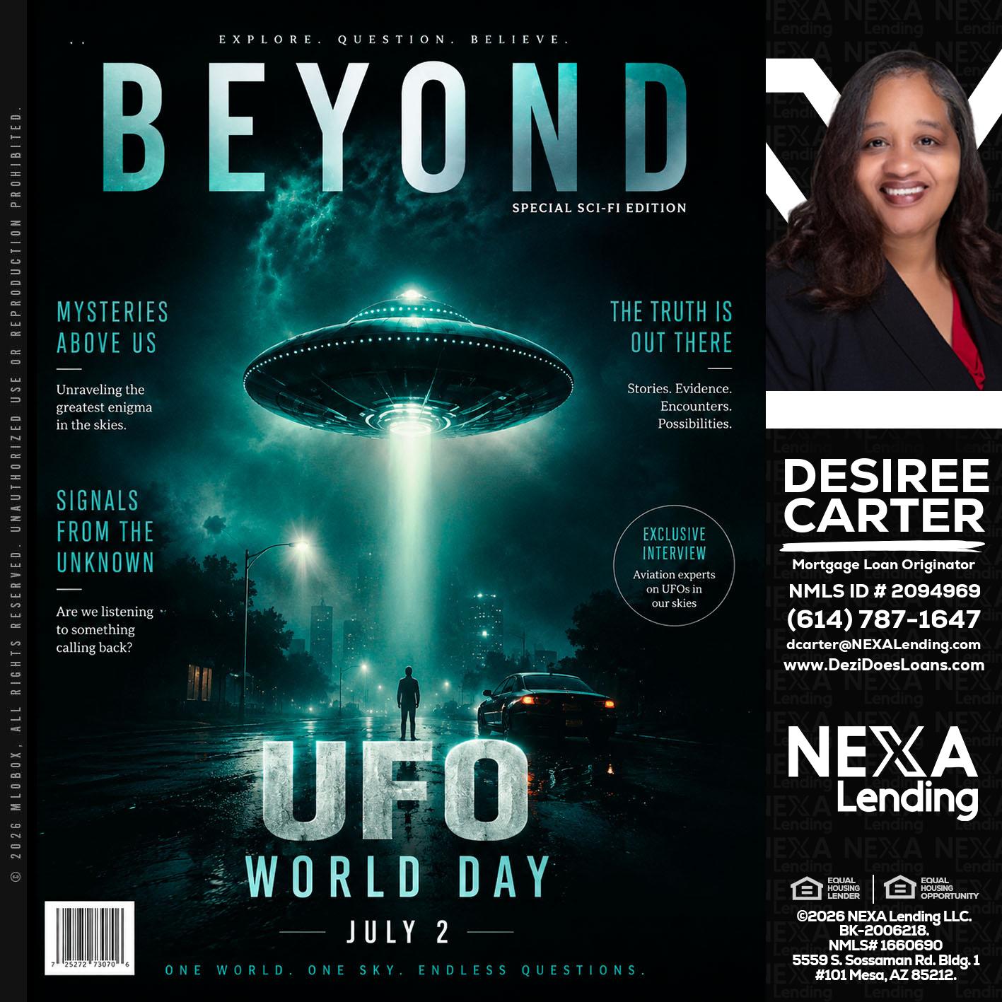 BEYOND - Desiree Carter -Mortgage Loan Originator